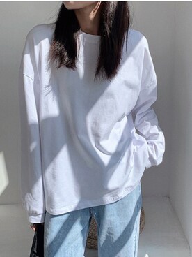 「e&t（イーアンドティ）のアイテム」を使った、ABITOKYOさん（レディース・162cm）の夏コーディネート