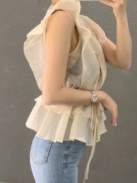 「Diosfront（ディオスフロント）のアイテム」を使った、ABITOKYOさん（レディース・162cm）の夏コーディネート