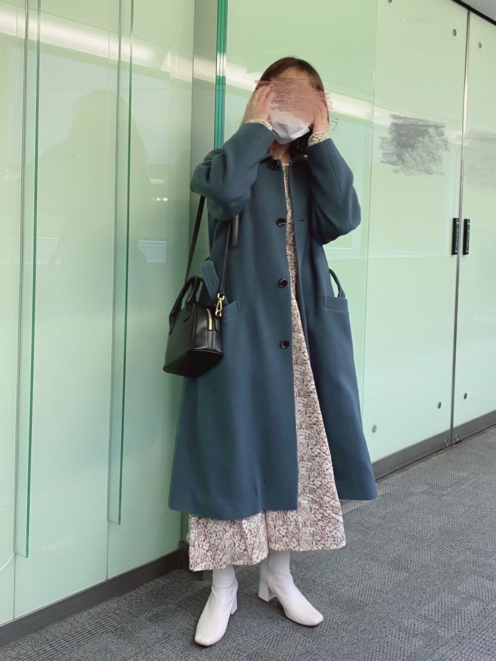 fig London エアリアルパイル Phebe コート fig London エアリアル