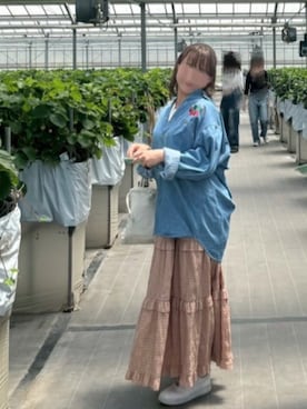 「CENE（セネ）のアイテム」を使った、あおさん（レディース・157cm）の春コーディネート