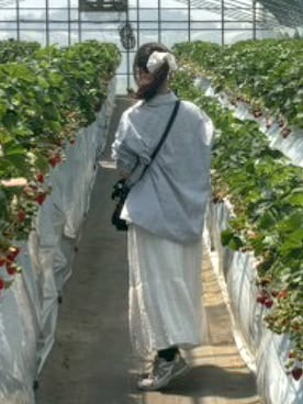 「JUMELLE（ジュメロ）のアイテム」を使った、あおさん（レディース・157cm）の春コーディネート