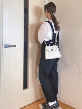 「ローポニーテール」｜あおさん（レディース・157cm）の夏コーディネート