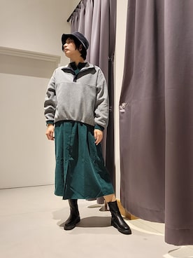 まっこさん（レディース・167cm）の冬コーディネート