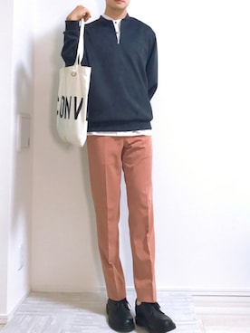 「アイテム（ドレスシューズ）」を使った、<TACK>;さん（メンズ・167cm）の秋コーディネート