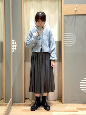 ayanoさん（レディース・162cm）の冬コーディネート