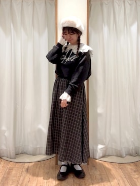 ayanoさん(レディース・162cm)の冬コーディネート