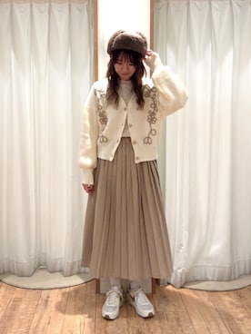 ayanoさん（レディース・162cm）の冬コーディネート