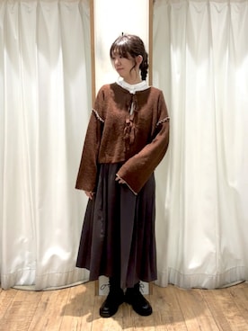 ayanoさん（レディース・162cm）の秋コーディネート