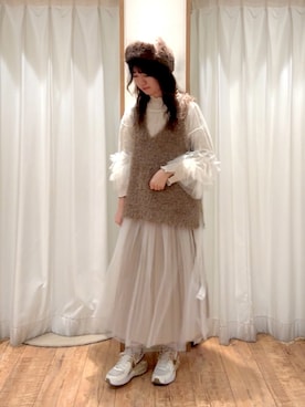 ayanoさん（レディース・162cm）の冬コーディネート