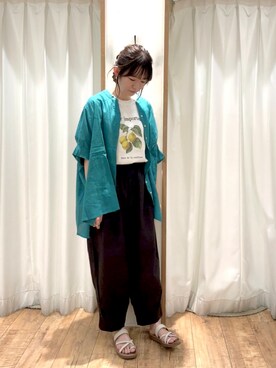 ayanoさん（レディース・162cm）の夏コーディネート