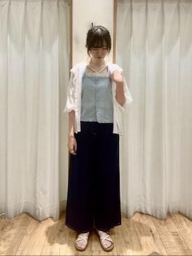 ayanoさん（レディース・162cm）の夏コーディネート