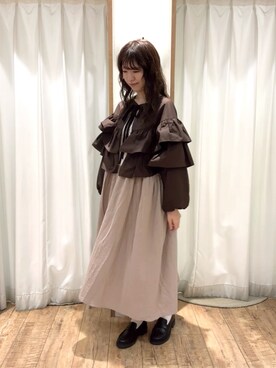 ayanoさん（レディース・162cm）の秋コーディネート