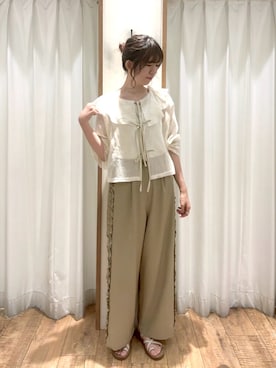 ayanoさん（レディース・162cm）の夏コーディネート