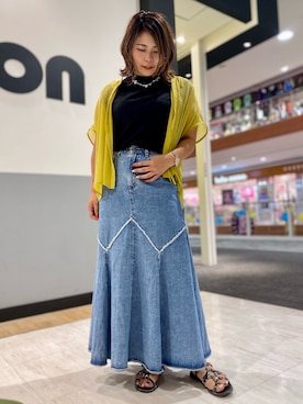 ha-tan. ✩.*˚さん（レディース・157cm）の夏コーディネート