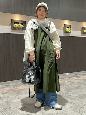 ha-tan. ✩.*˚さん（レディース・157cm）の冬コーディネート