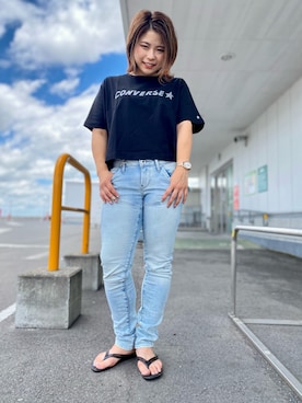 ha-tan. ✩.*˚さん（レディース・157cm）の夏コーディネート