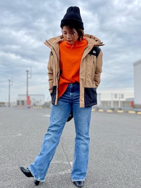 「HONEYSUCKLE ROSE（ハニーサックルローズ）のアイテム（帽子）」を使った、ha-tan. ✩.*˚さん（レディース・157cm）の秋コーディネート