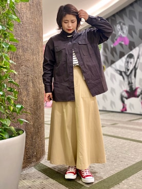 ha-tan. ✩.*˚さん（レディース・157cm）の冬コーディネート