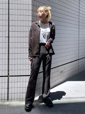 honokaさん（レディース・168cm）の夏コーディネート