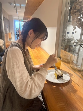 「アイテム（スカート）」を使った、🌸さん（レディース・158cm・20代）の秋コーディネート