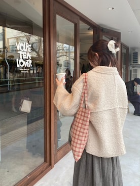 「アイテム（ブルゾン）」を使った、🌸さん（レディース・158cm・20代）の秋コーディネート