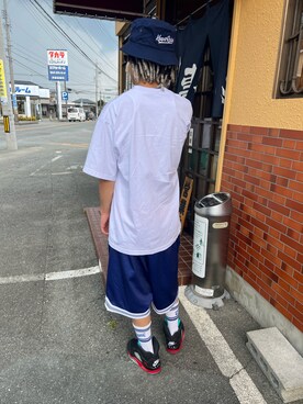 「Original.（オリジナル）のアイテム（パンツ）」を使った、びびりさん（メンズ・170cm）の夏コーディネート