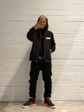 Yuta Suzukiさん（メンズ・174cm）の冬コーディネート