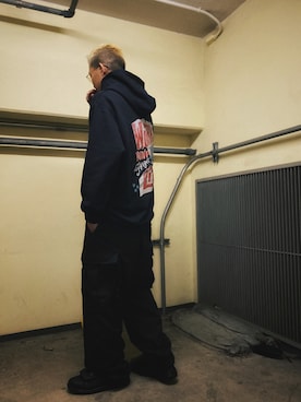 Yuta Suzukiさん（メンズ・174cm）の冬コーディネート