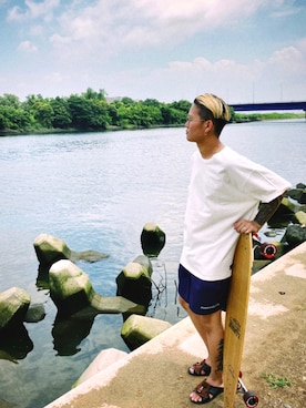 Yuta Suzukiさん(メンズ・174cm)の夏コーディネート