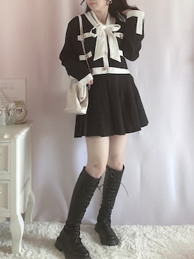 まゆ/量産&フレンチガーリーコ－デさんのコーディネート