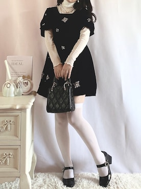 まゆ/量産&フレンチガーリーコ－デさんのコーディネート