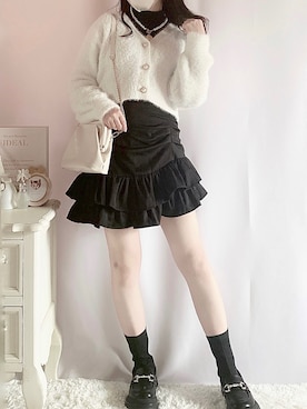 まゆ/量産&フレンチガーリーコ－デさんのコーディネート