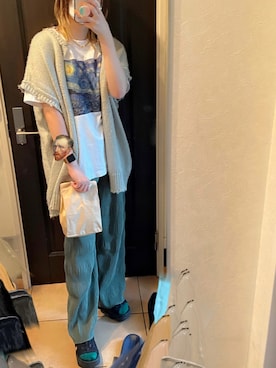 「アイテム（その他、ブラウン系）」を使った、Rauta4さん（レディース・163cm）の春コーディネート