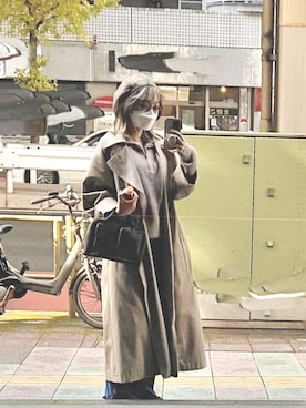 「yield（イールド）のアイテム」を使った、Rauta4さん（レディース・163cm）の冬コーディネート