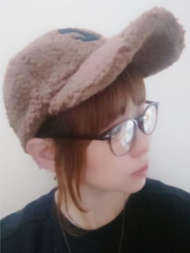 「アイテム（メガネ）」を使った、manami💞さん（レディース・165cm）の秋コーディネート