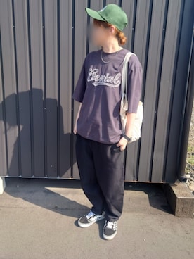 「VANS(バンズ)のアイテム」を使った、manami💞さん(レディース・163cm)の夏コーディネート