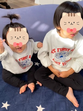 Kossyさん（キッズ・110cm）の冬コーディネート