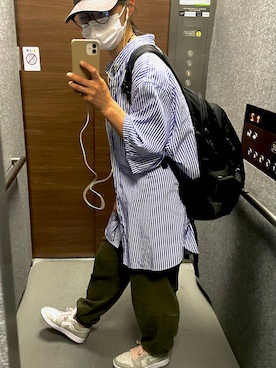 「ザノースフェイス」｜Maronさん（レディース・161cm）の夏コーディネート