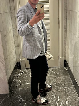 「PATRICK（パトリック）のアイテム（シューズ）」を使った、reochan00さん（メンズ・181cm）の冬コーディネート