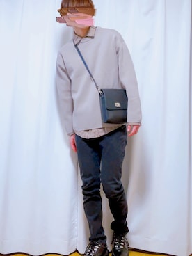 「Herden（ハーデン）のアイテム」を使った、rey。さん（メンズ・175cm）の冬コーディネート