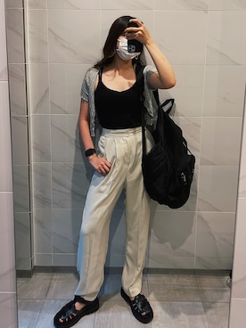 Momokaさん(レディース・159cm)の夏コーディネート