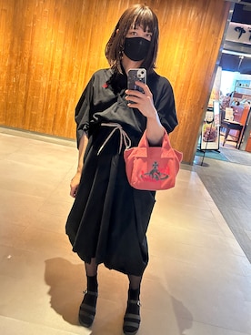 「アイテム（ワンピース）」を使った、おたみおさん（メンズ・169cm・40代）の秋コーディネート