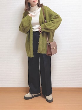 「冬コーデ」｜なこさん（レディース・163cm）の冬コーディネート