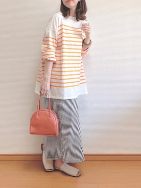 「Every very nice claup（エブリィベリーナイスクラップ）のアイテム」を使った、なこさん（レディース・163cm）の春コーディネート