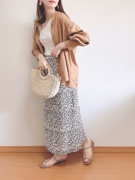 「サークルバッグ」｜なこさん（レディース・163cm）の春コーディネート