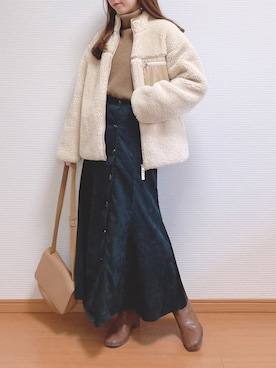 なこさん（レディース・163cm）の冬コーディネート