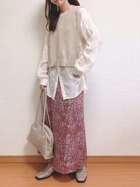 なこさん（レディース・163cm）の秋コーディネート