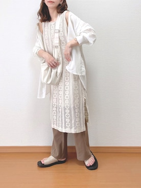 「EPICKS（エピックス）のアイテム」を使った、なこさん（レディース・163cm）の夏コーディネート