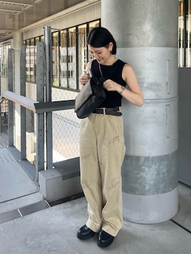 「イアパピヨネ」｜ear_yamadaさん（レディース・159cm）の秋コーディネート