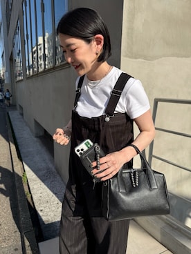 「アイテム（財布）」を使った、ear_yamadaさん（レディース・159cm）の夏コーディネート